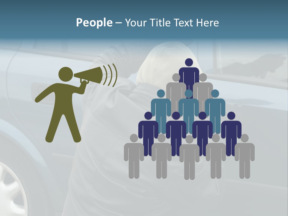 Convict Criminal Auto PowerPoint Template