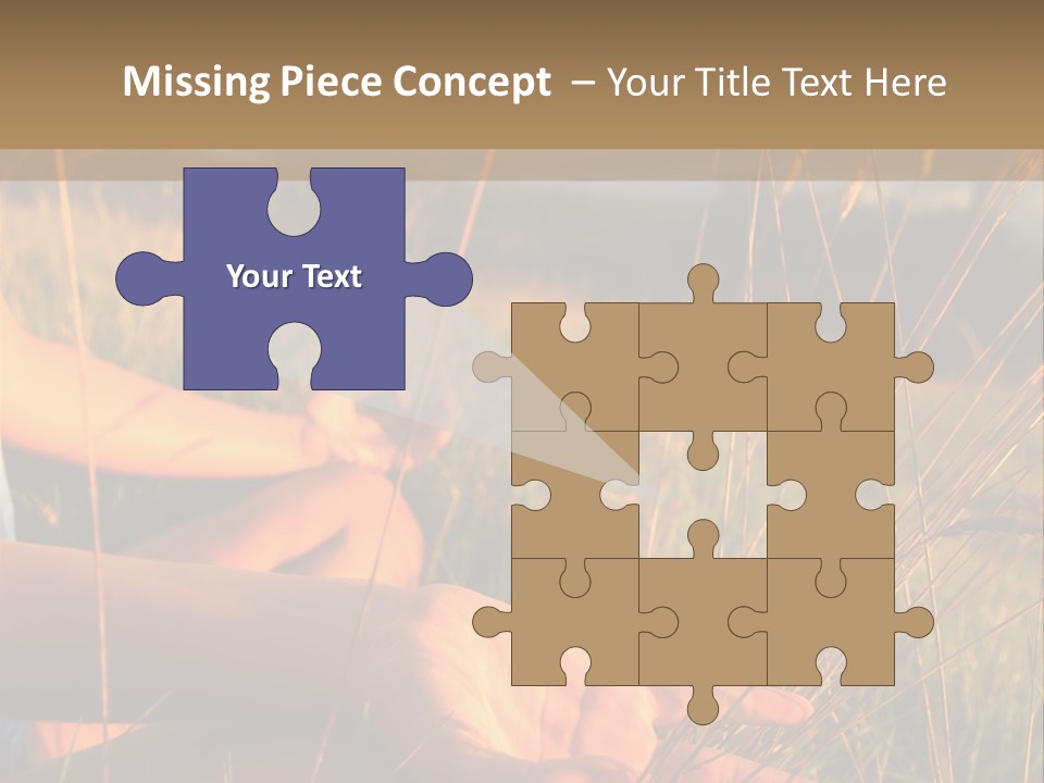 Grass Concentration Serene PowerPoint Template