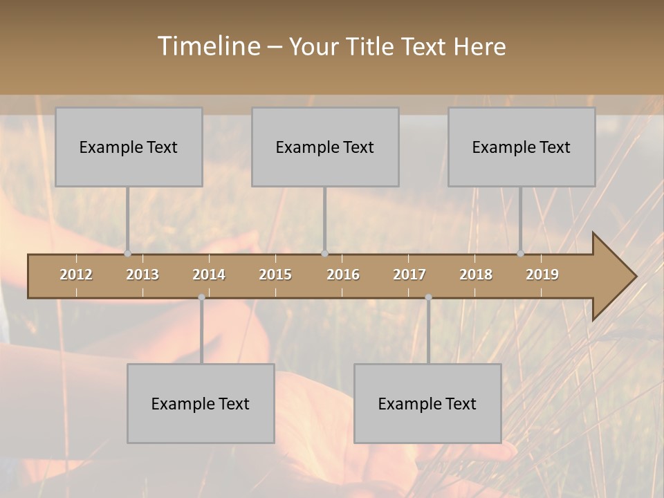 Grass Concentration Serene PowerPoint Template