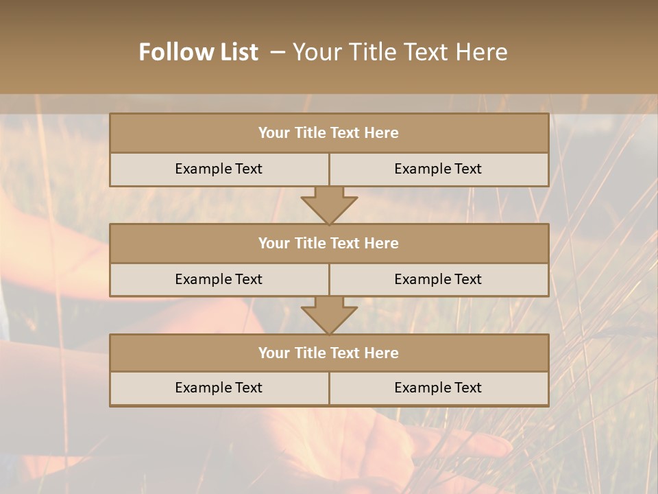 Grass Concentration Serene PowerPoint Template