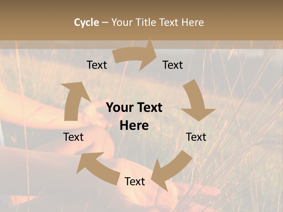 Grass Concentration Serene PowerPoint Template