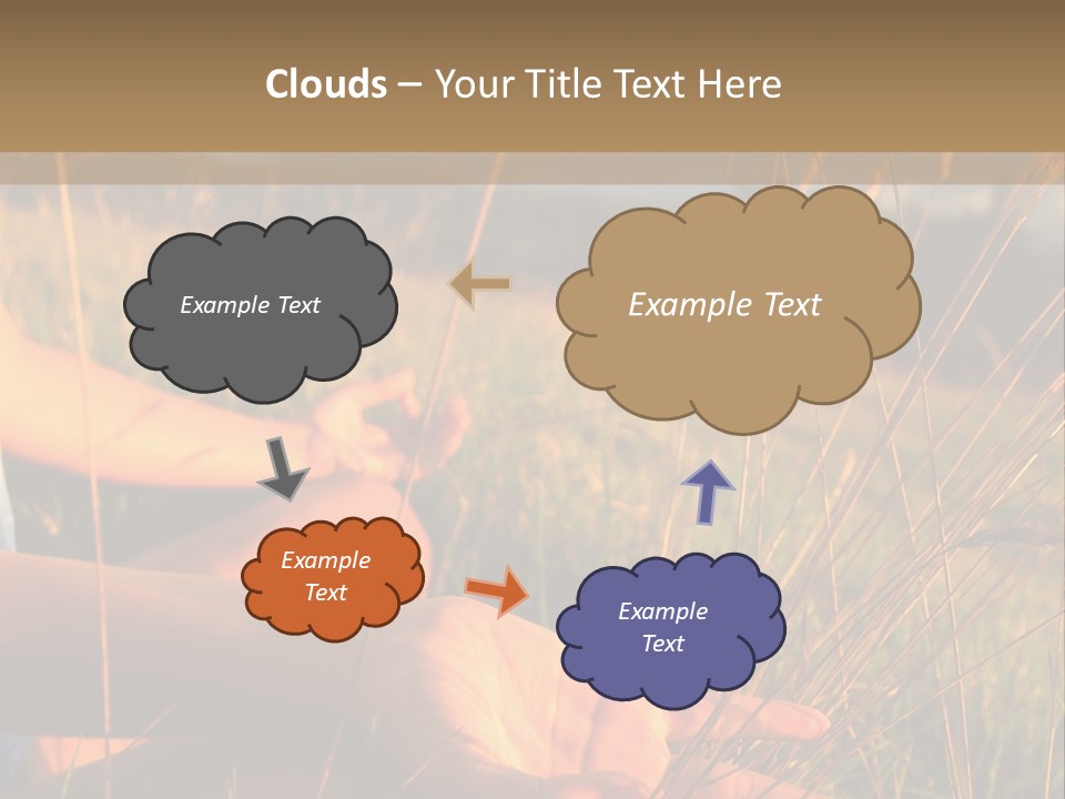 Grass Concentration Serene PowerPoint Template