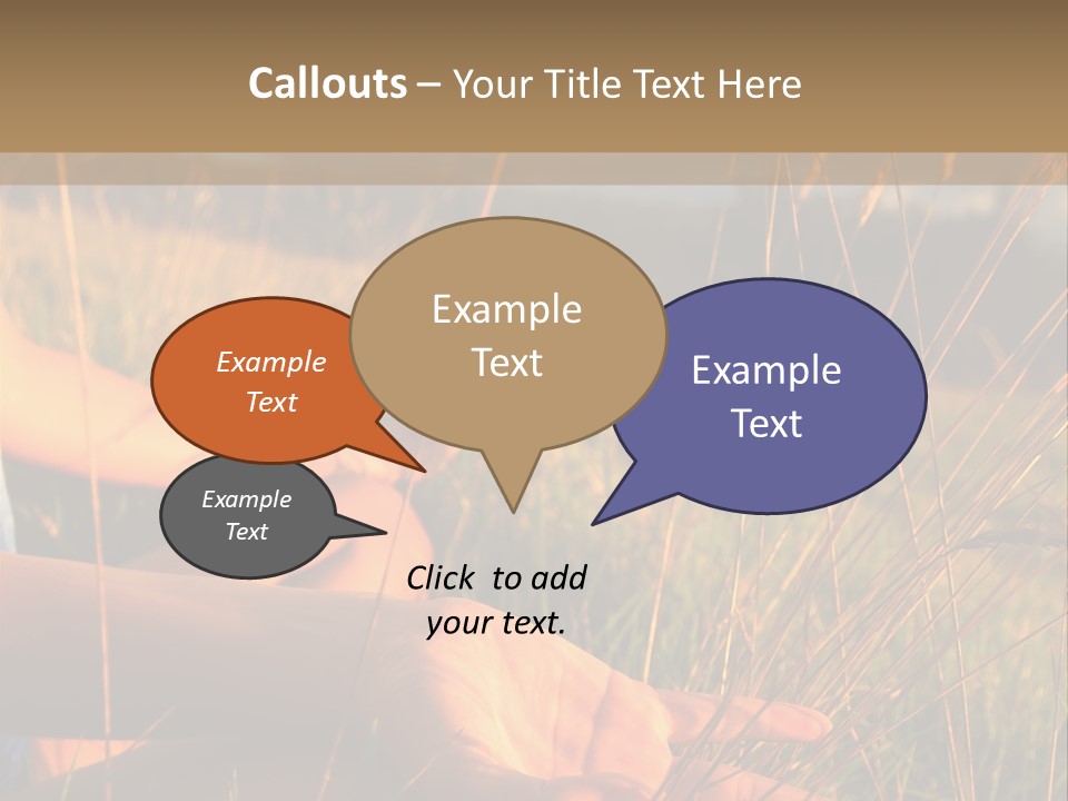 Grass Concentration Serene PowerPoint Template