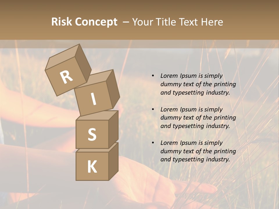 Grass Concentration Serene PowerPoint Template