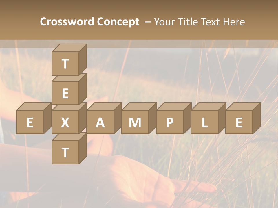 Grass Concentration Serene PowerPoint Template