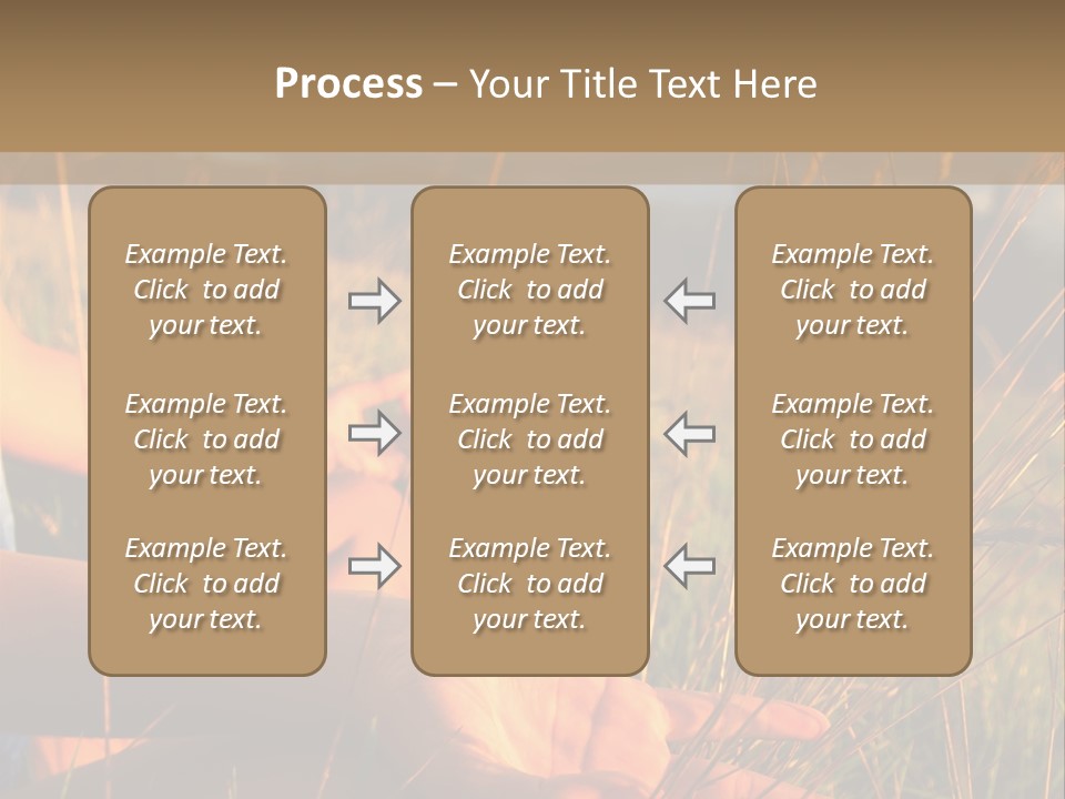 Grass Concentration Serene PowerPoint Template
