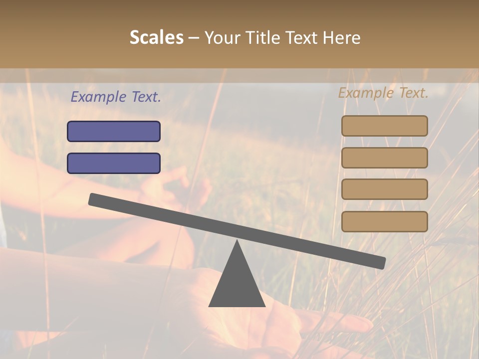 Grass Concentration Serene PowerPoint Template