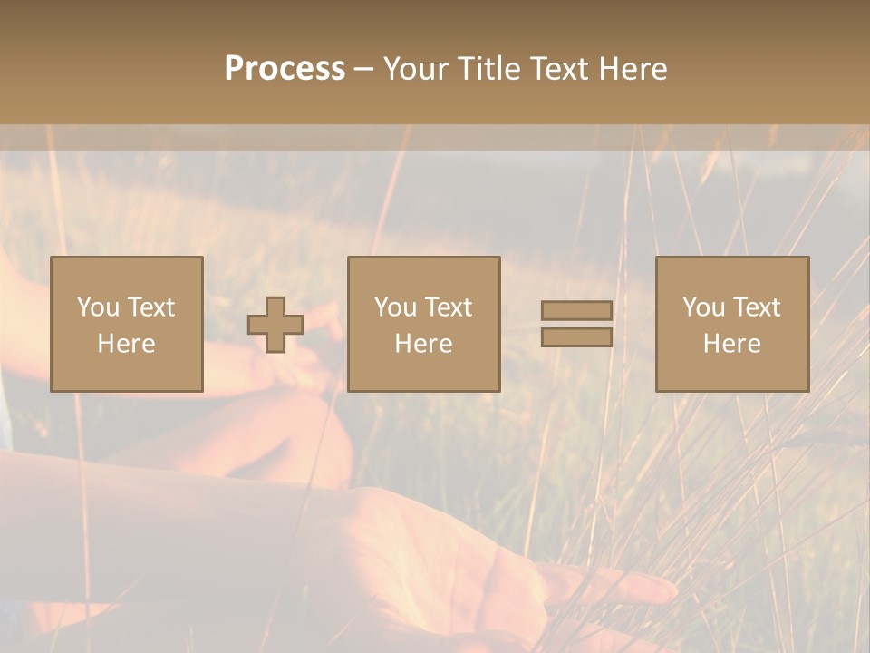 Grass Concentration Serene PowerPoint Template