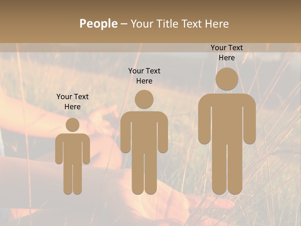 Grass Concentration Serene PowerPoint Template