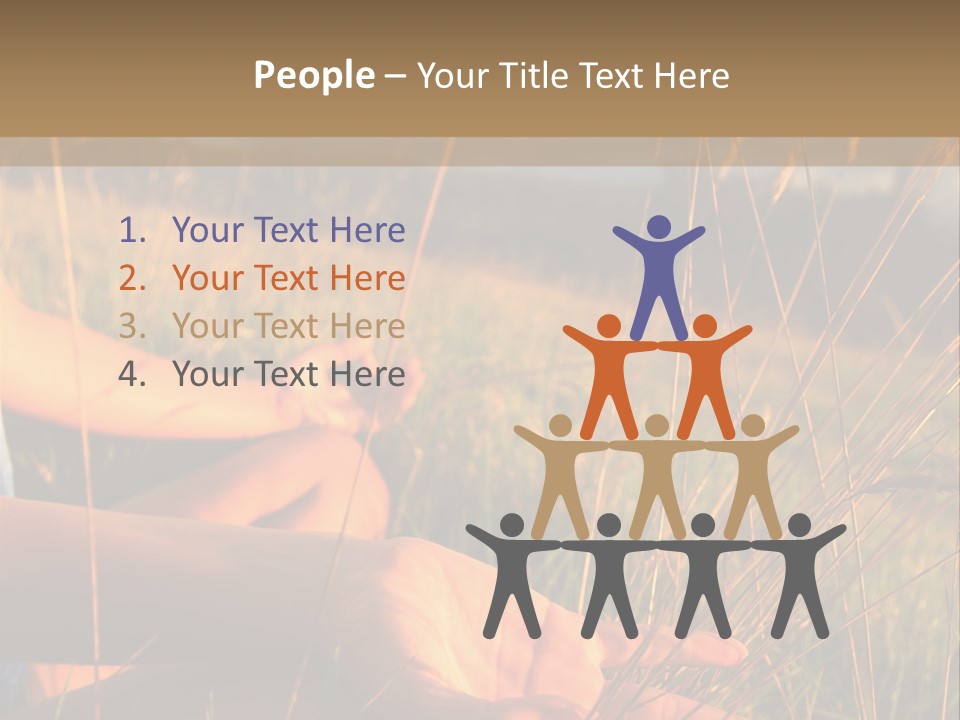 Grass Concentration Serene PowerPoint Template