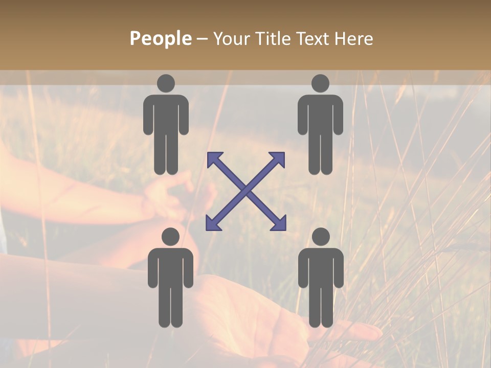 Grass Concentration Serene PowerPoint Template