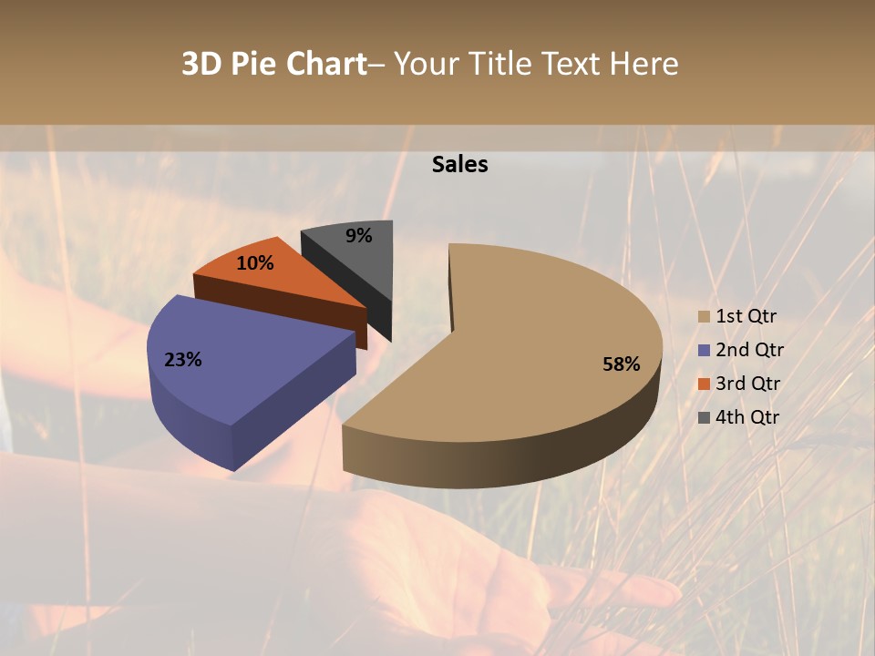 Grass Concentration Serene PowerPoint Template