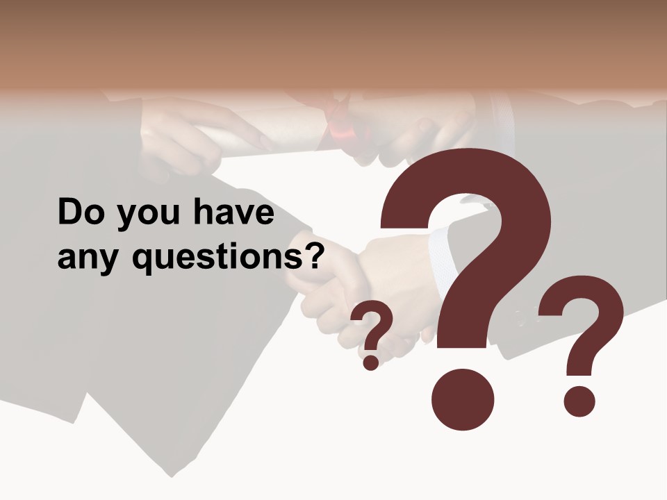 Graduate Commencement Diploma PowerPoint Template