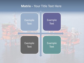 Oil Industry Petrochemical Industry Oil Refinery PowerPoint Template