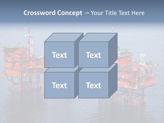 Oil Industry Petrochemical Industry Oil Refinery PowerPoint Template