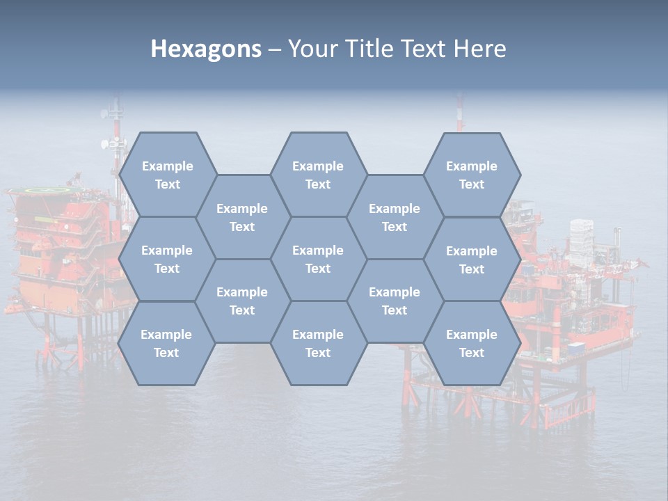 Oil Industry Petrochemical Industry Oil Refinery PowerPoint Template