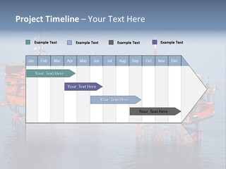 Oil Industry Petrochemical Industry Oil Refinery PowerPoint Template