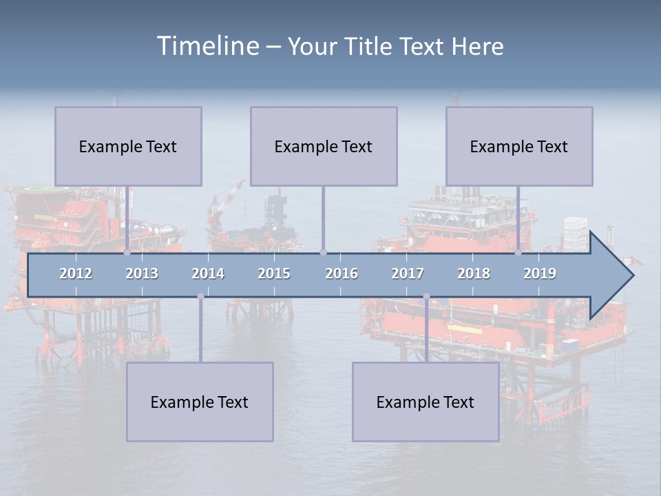 Oil Industry Petrochemical Industry Oil Refinery PowerPoint Template