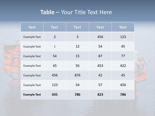 Oil Industry Petrochemical Industry Oil Refinery PowerPoint Template