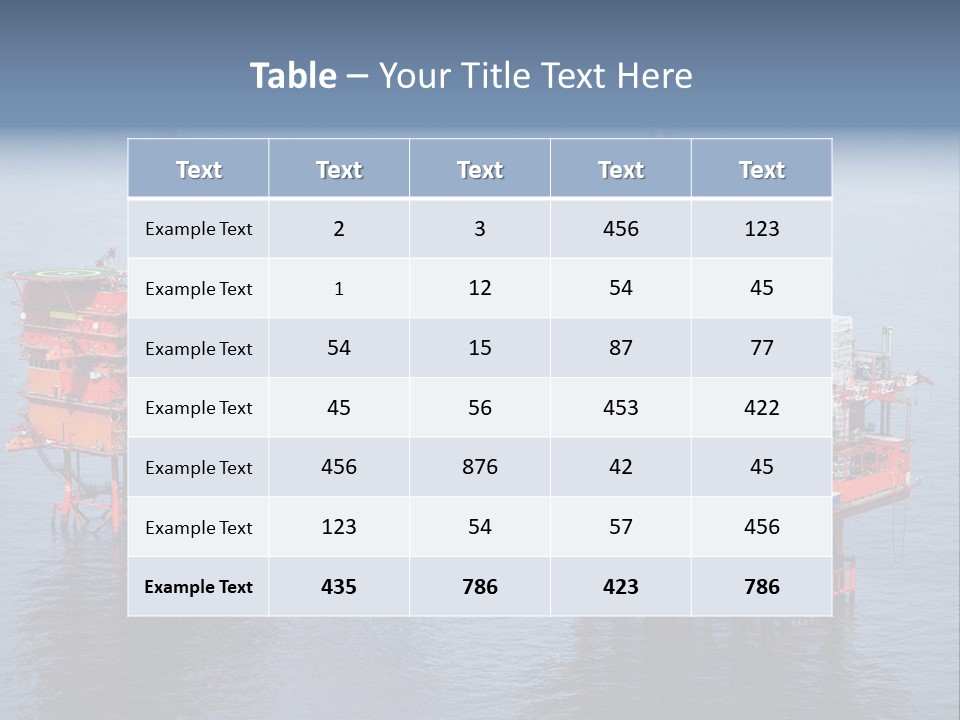 Oil Industry Petrochemical Industry Oil Refinery PowerPoint Template