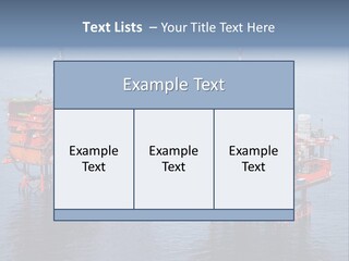 Oil Industry Petrochemical Industry Oil Refinery PowerPoint Template