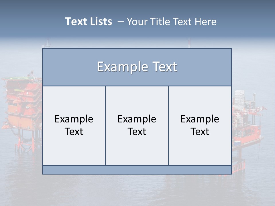 Oil Industry Petrochemical Industry Oil Refinery PowerPoint Template