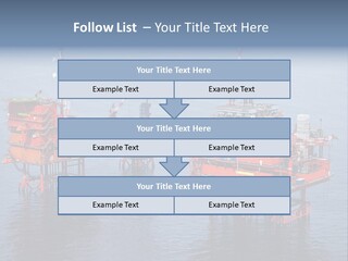 Oil Industry Petrochemical Industry Oil Refinery PowerPoint Template