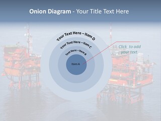 Oil Industry Petrochemical Industry Oil Refinery PowerPoint Template