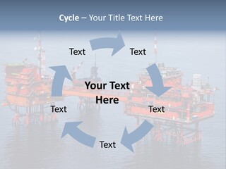 Oil Industry Petrochemical Industry Oil Refinery PowerPoint Template