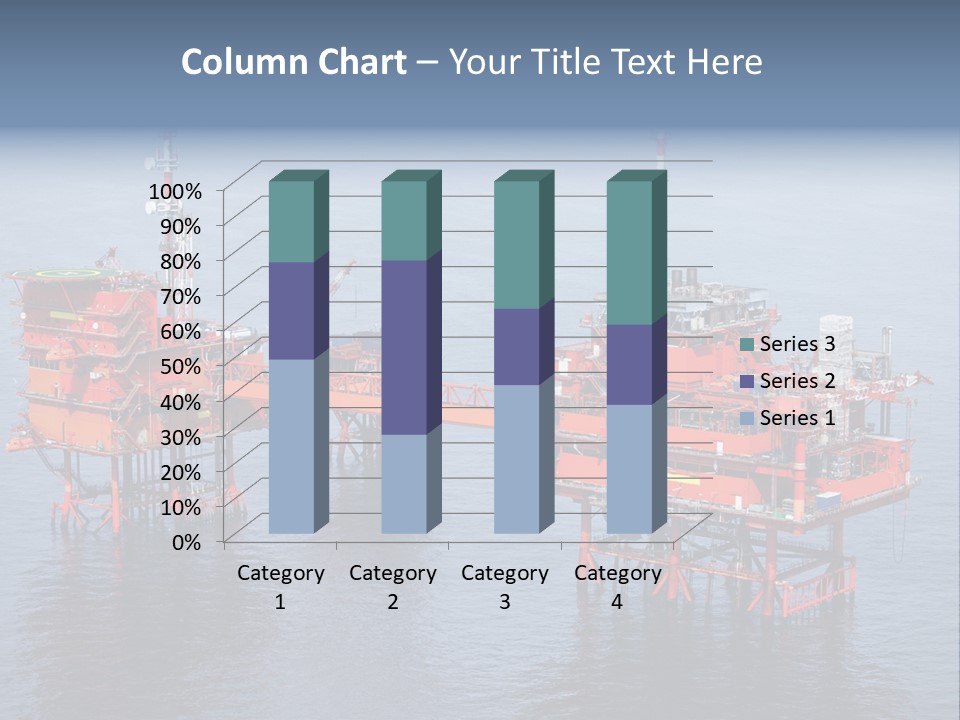 Oil Industry Petrochemical Industry Oil Refinery PowerPoint Template