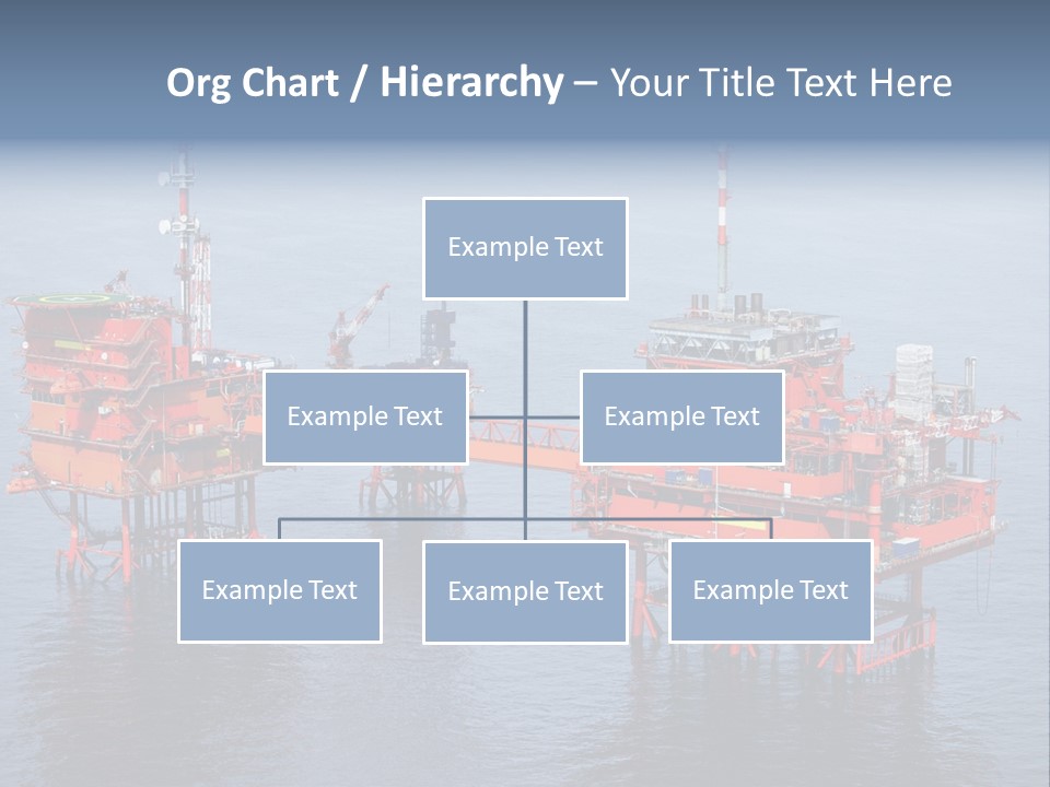 Oil Industry Petrochemical Industry Oil Refinery PowerPoint Template