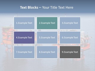 Oil Industry Petrochemical Industry Oil Refinery PowerPoint Template