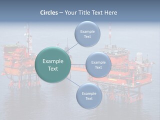 Oil Industry Petrochemical Industry Oil Refinery PowerPoint Template