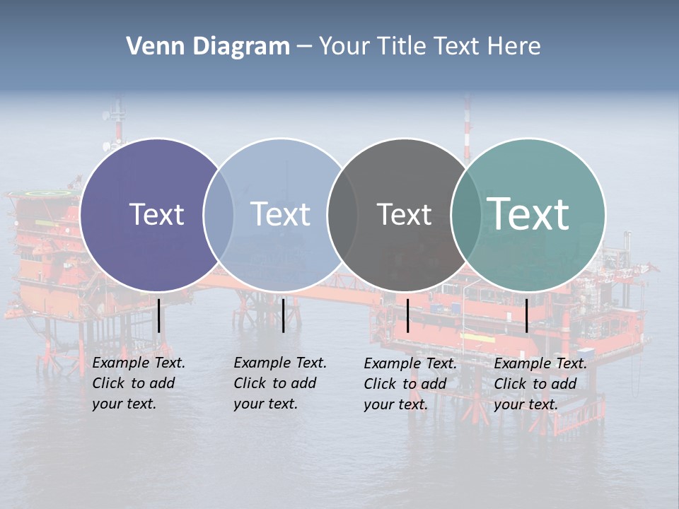 Oil Industry Petrochemical Industry Oil Refinery PowerPoint Template