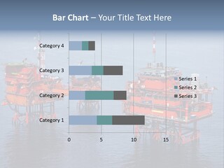 Oil Industry Petrochemical Industry Oil Refinery PowerPoint Template