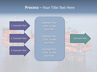 Oil Industry Petrochemical Industry Oil Refinery PowerPoint Template