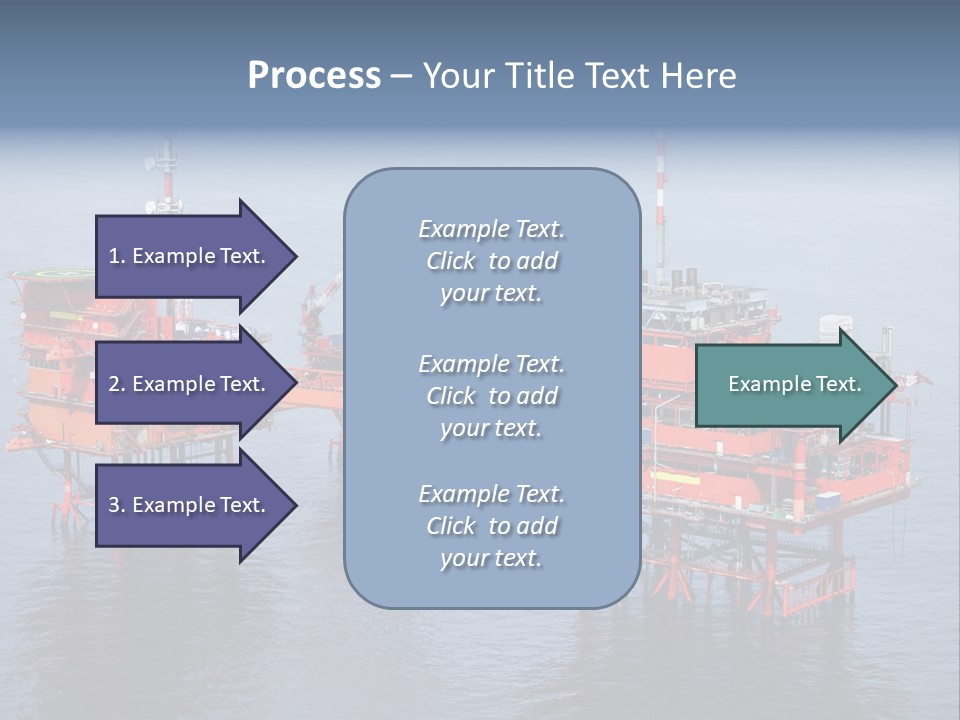 Oil Industry Petrochemical Industry Oil Refinery PowerPoint Template