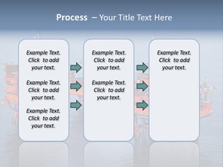 Oil Industry Petrochemical Industry Oil Refinery PowerPoint Template