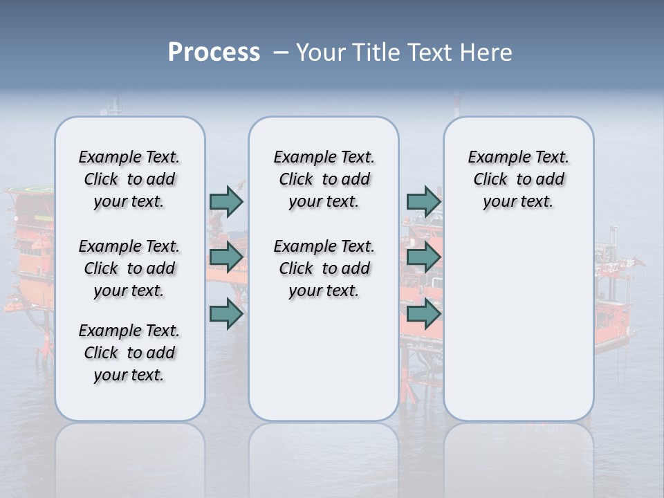 Oil Industry Petrochemical Industry Oil Refinery PowerPoint Template