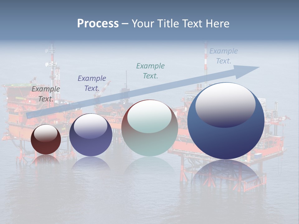 Oil Industry Petrochemical Industry Oil Refinery PowerPoint Template