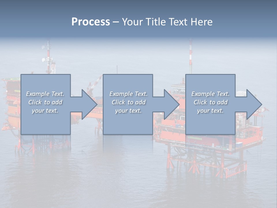 Oil Industry Petrochemical Industry Oil Refinery PowerPoint Template