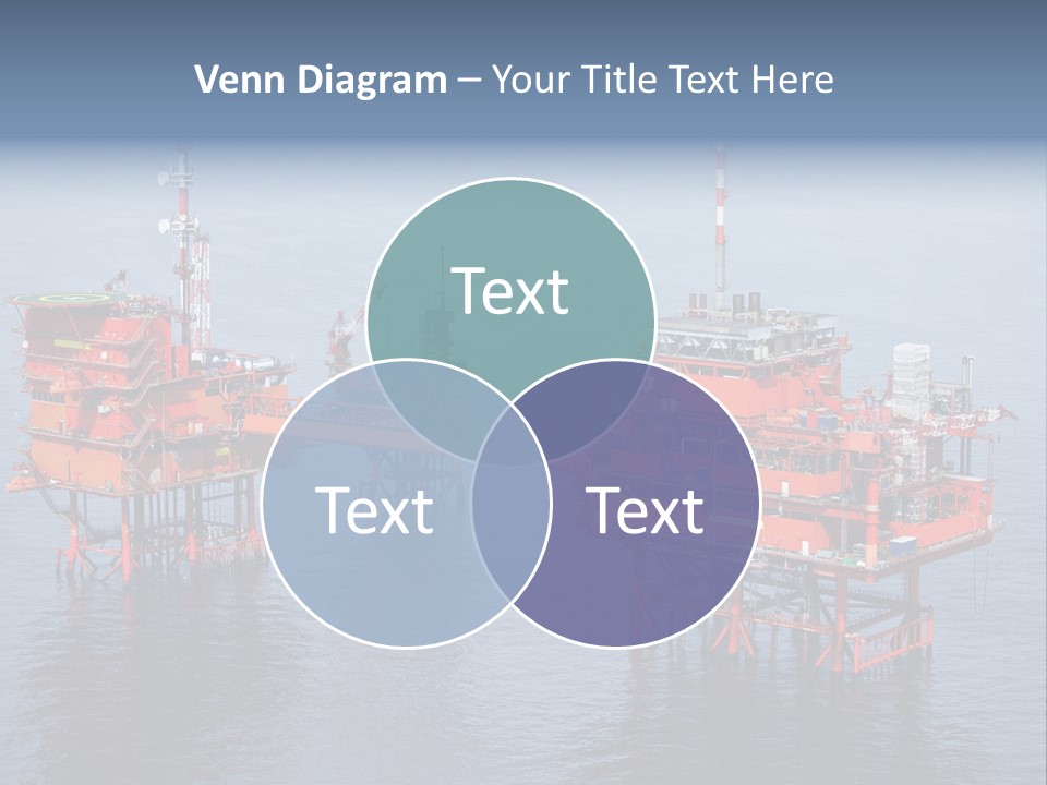Oil Industry Petrochemical Industry Oil Refinery PowerPoint Template