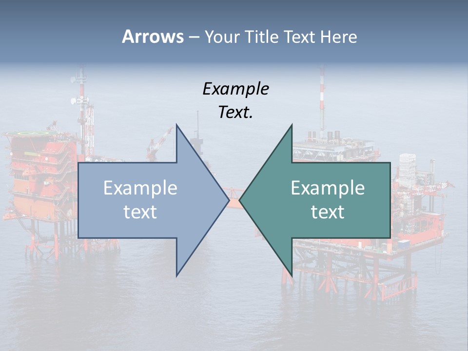 Oil Industry Petrochemical Industry Oil Refinery PowerPoint Template