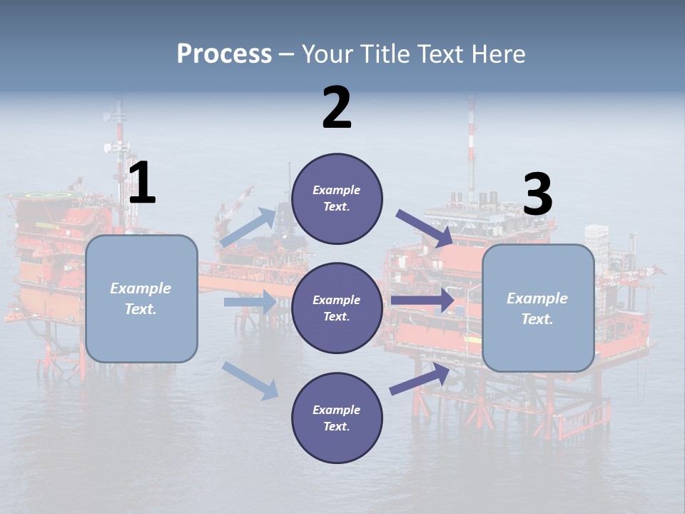 Oil Industry Petrochemical Industry Oil Refinery PowerPoint Template