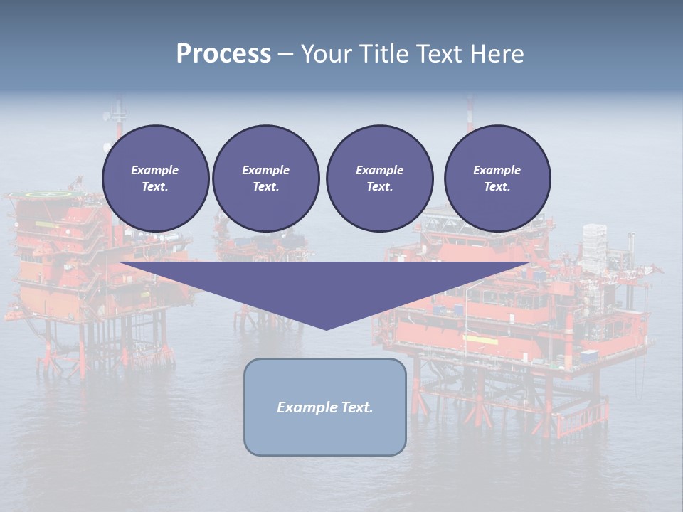 Oil Industry Petrochemical Industry Oil Refinery PowerPoint Template