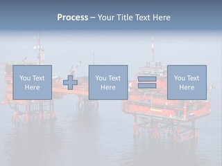 Oil Industry Petrochemical Industry Oil Refinery PowerPoint Template
