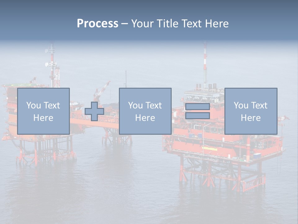 Oil Industry Petrochemical Industry Oil Refinery PowerPoint Template