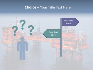 Oil Industry Petrochemical Industry Oil Refinery PowerPoint Template