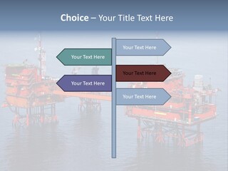 Oil Industry Petrochemical Industry Oil Refinery PowerPoint Template