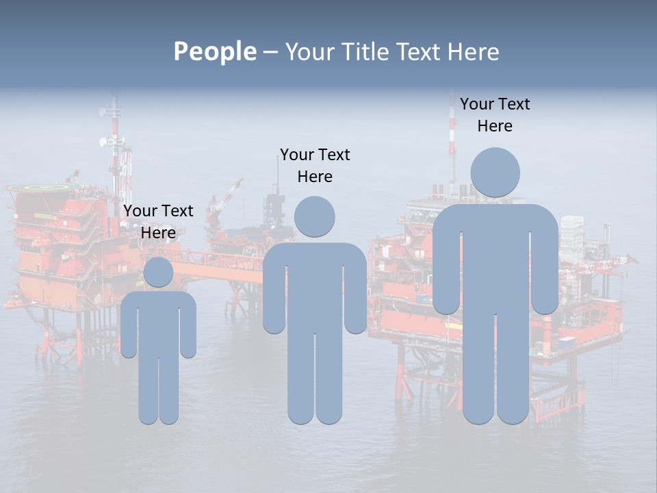 Oil Industry Petrochemical Industry Oil Refinery PowerPoint Template